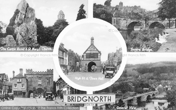 Photo of Bridgnorth, Composite c.1950