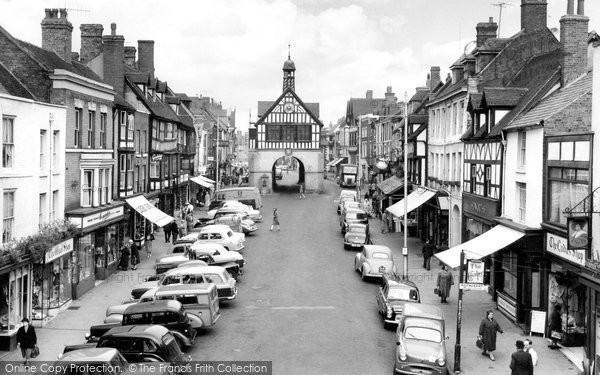 Photo of Bridgnorth, High Street c.1960