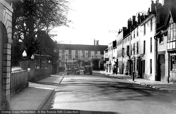 Photo of Bridgnorth, Low Town c.1950
