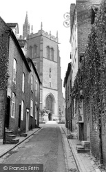 St Leonard's Church c.1960, Bridgnorth