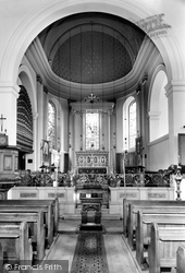 St Mary Magdalene Interior c.1960, Bridgnorth