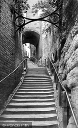 Stoneway Steps c.1960, Bridgnorth