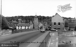 The Bridge And Clock Tower c.1965, Bridgnorth