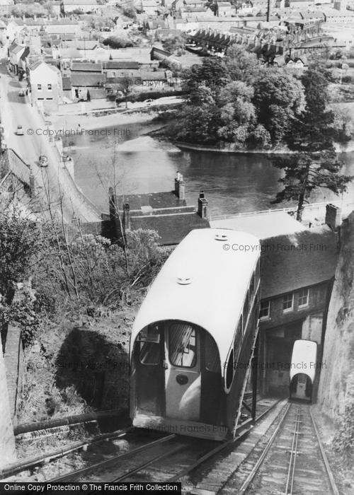 Photo of Bridgnorth, The Cable Lift c.1965