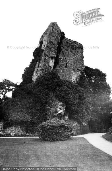 Photo of Bridgnorth, The Castle Ruins c.1950