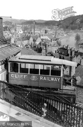 The Cliff Railway c.1955, Bridgnorth