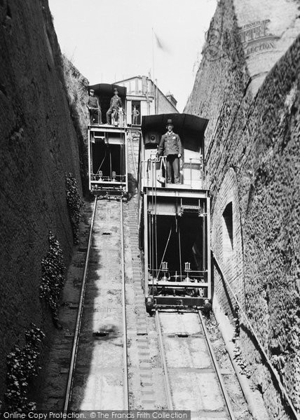 Photo of Bridgnorth, The Lift 1898