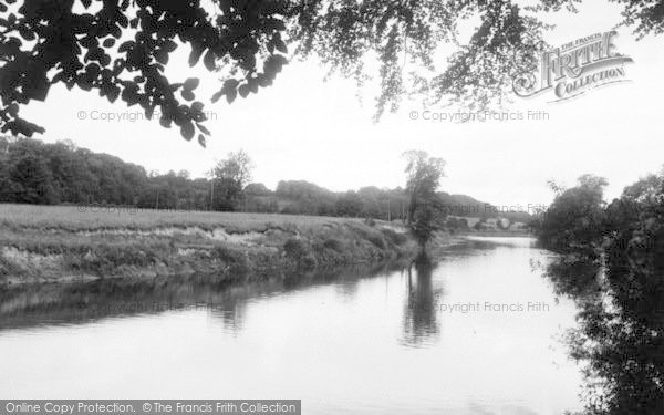 Photo of Bridgnorth, The River c.1955