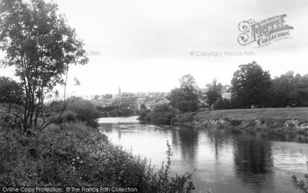 Photo of Bridgnorth, The River c.1955