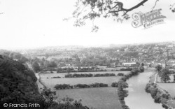 The River From High Rock c.1955, Bridgnorth