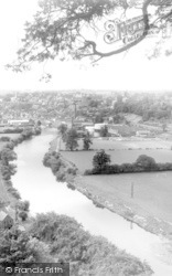 The River Severn From High Rock c.1955, Bridgnorth