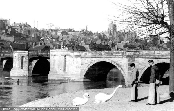 Photo of Bridgnorth, The Severn Bridge c.1950
