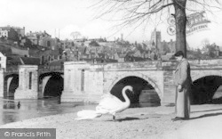 The Severn Bridge c.1950, Bridgnorth