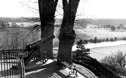 Bridgnorth, the Severn Valley from Castle Hill c1950