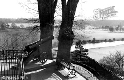 The Severn Valley From Castle Hill c.1950, Bridgnorth