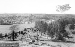 The Town From Hermitage Hill c.1965, Bridgnorth