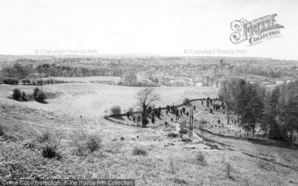 Photo of Bridgnorth, The Town From Hermitage Hill c.1965