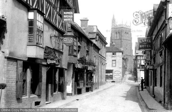 Photo of Bridgnorth, Whitburn Street 1898