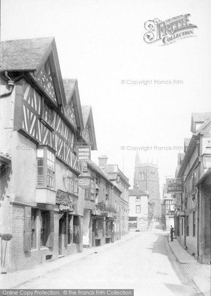 Photo of Bridgnorth, Whitburn Street 1898