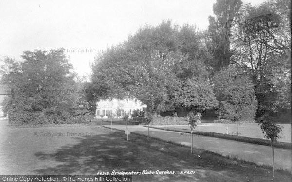 Photo of Bridgwater, Blake Gardens 1900
