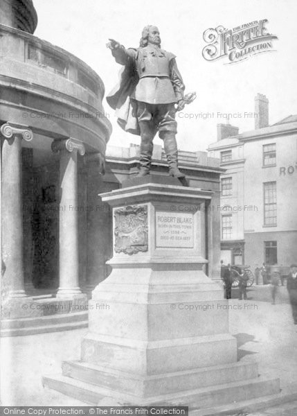 Photo of Bridgwater, Blake Statue 1902