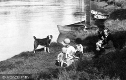 By The River Parrett 1927, Bridgwater
