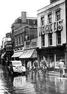 Cyclists In Fore Street 1949, Bridgwater