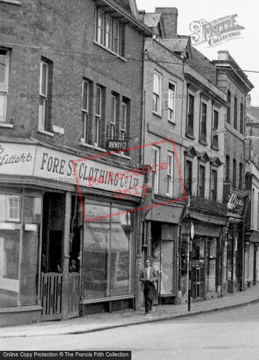 Photo of Bridgwater, Fore Street Clothing Co Ltd c.1955