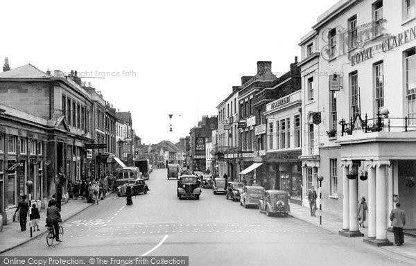 Photo of Bridgwater, High Street c.1950