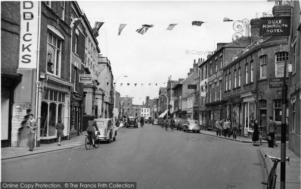 Photo of Bridgwater, High Street c.1955