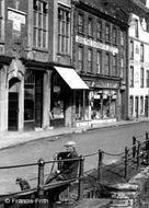Man And Dog By The Quay c.1955, Bridgwater
