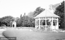 Park And Bandstand c.1960, Bridgwater