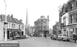 Penel Orlieu And High Street c.1955, Bridgwater