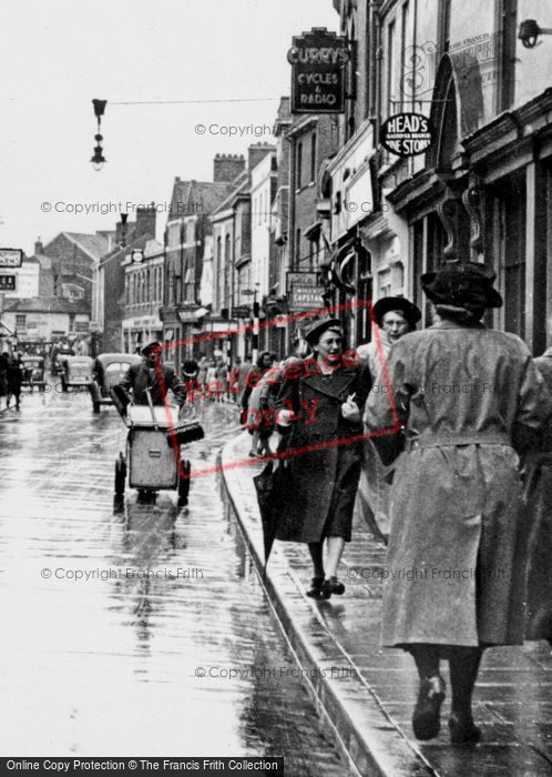 Photo of Bridgwater, Road Sweeper c.1950