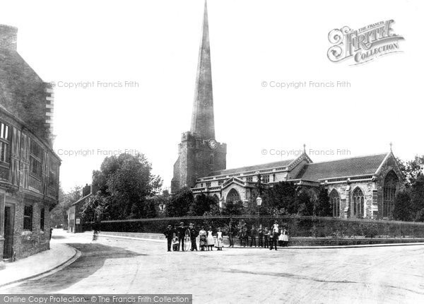 Photo of Bridgwater, St Mary's Church 1890