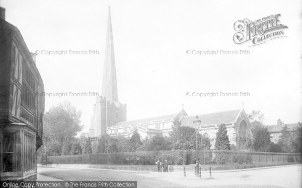 Photo of Bridgwater, St Mary's Church 1890