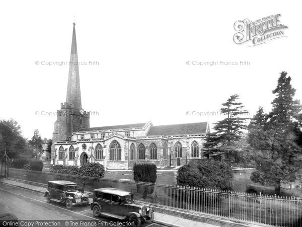 Photo of Bridgwater, St Mary's Church 1936