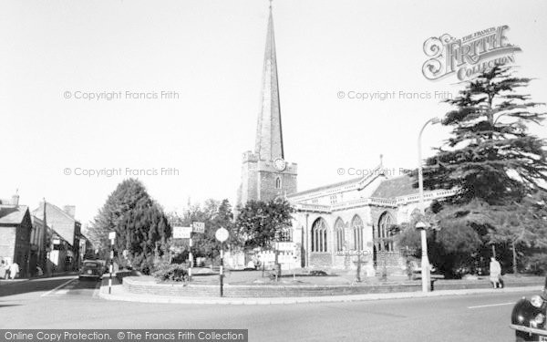 Photo of Bridgwater, St Mary's Church c.1955