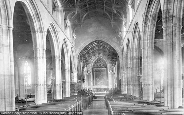 Photo of Bridgwater, St Mary's Church, Nave East 1890