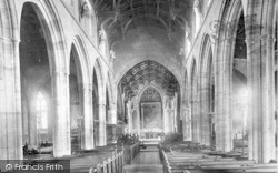 St Mary's Church, Nave East 1890, Bridgwater