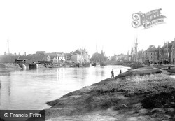 The River Parrett 1897, Bridgwater