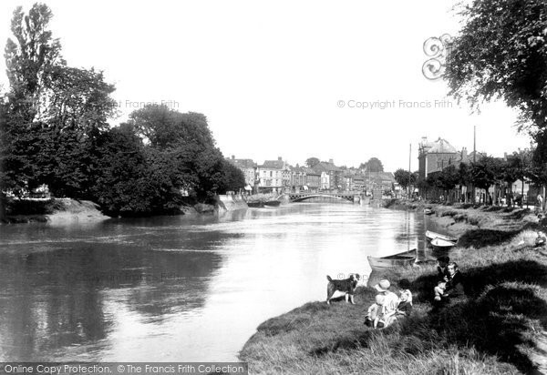 Photo of Bridgwater, The River Parrett 1927