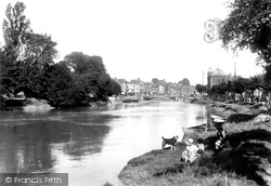 The River Parrett 1927, Bridgwater