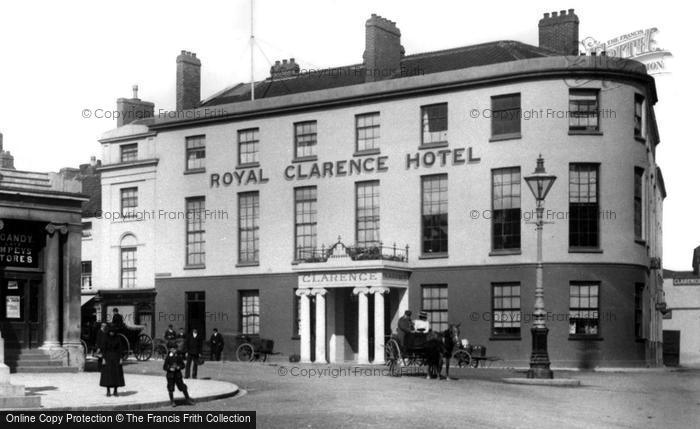 Photo of Bridgwater, The Royal Clarence Hotel 1902