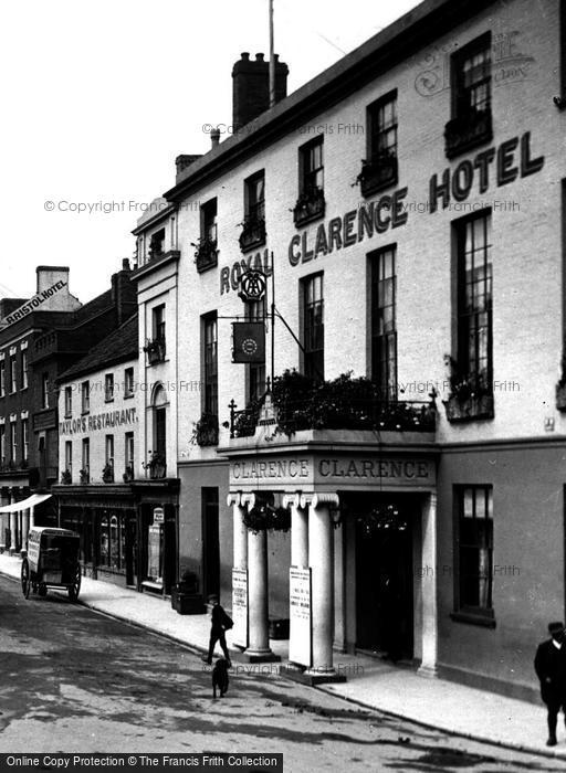 Photo of Bridgwater, The Royal Clarence Hotel 1913
