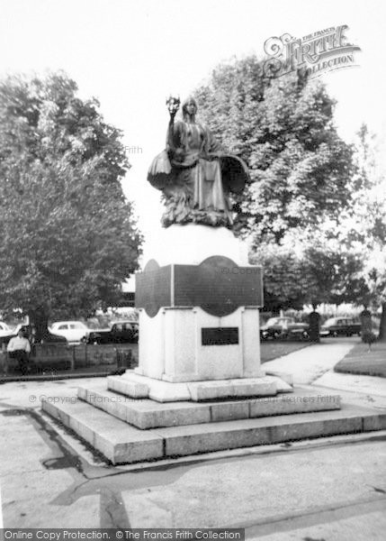 Photo of Bridgwater, The War Memorial  c.1965