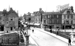 Town Bridge And Fore Street 1902, Bridgwater