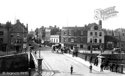 View Across Bridge 1890, Bridgwater