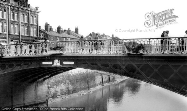 Photo of Bridgwater, West Quay Bridge c.1960