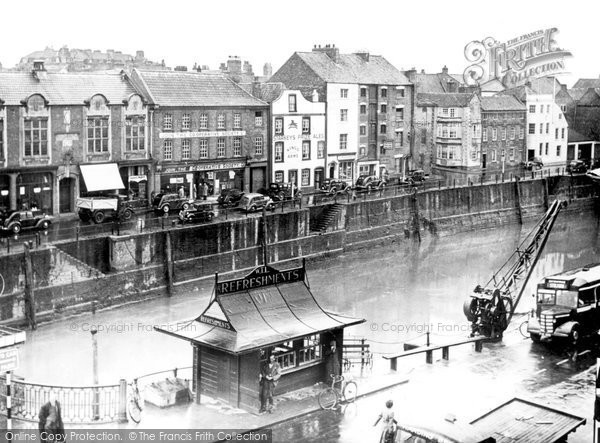 Photo of Bridgwater, West Quay c.1950